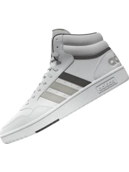 TENIS BOTA HOOPS 3.0 MID BLANCO ADIDAS - Image 5