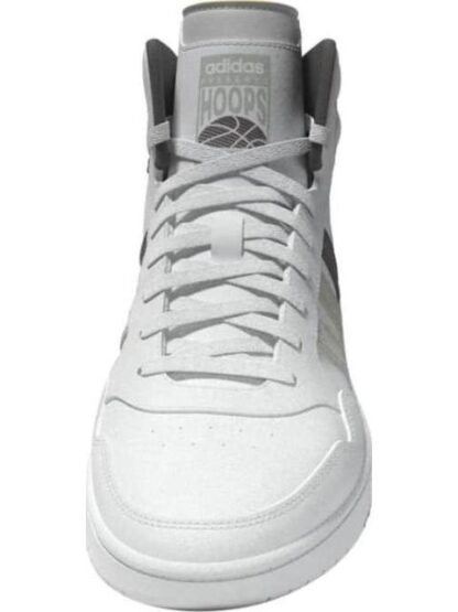 TENIS BOTA HOOPS 3.0 MID BLANCO ADIDAS - Image 6