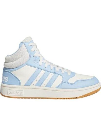 TENIS CASUAL HOOPS 3.0 MID W BLANCO ADIDAS