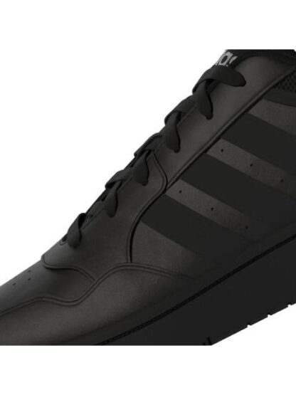 TENIS CASUAL HOOPS 3.0 NEGRO ADIDAS - Image 4