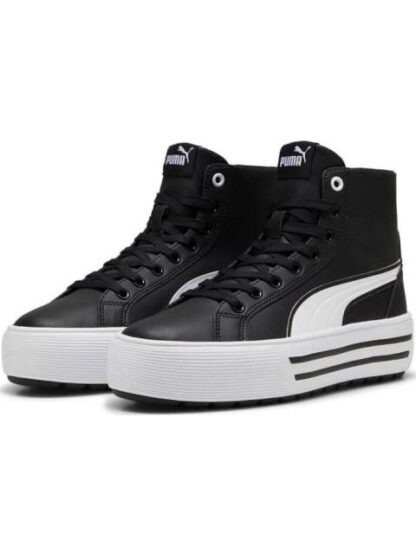 TENIS CASUAL KAIA 2.0 MID SL BLANCO/NEGRO PUMA - Image 2