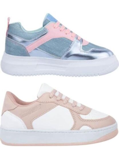 TENIS CASUAL KIT 2 PARES MULTICOLOR URBAN SHOES
