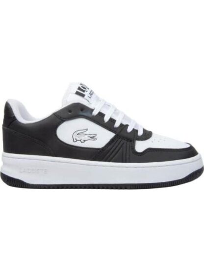 TENIS CASUAL L001 SET BLANCO/NEGRO LACOSTE