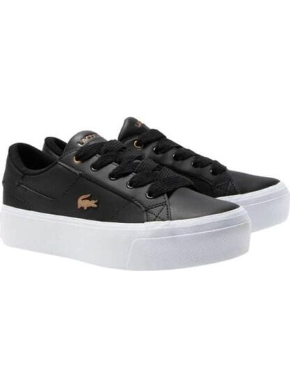 TENIS CASUAL L004 PLATFORM NEGRO LACOSTE - Image 2