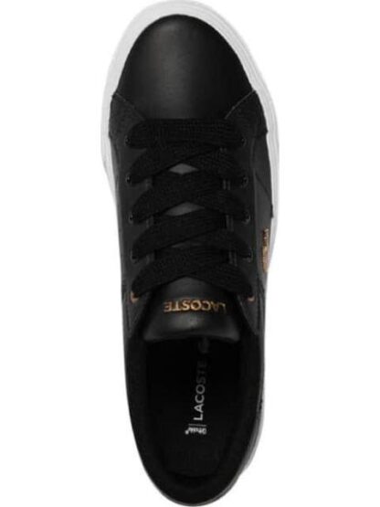 TENIS CASUAL L004 PLATFORM NEGRO LACOSTE - Image 3