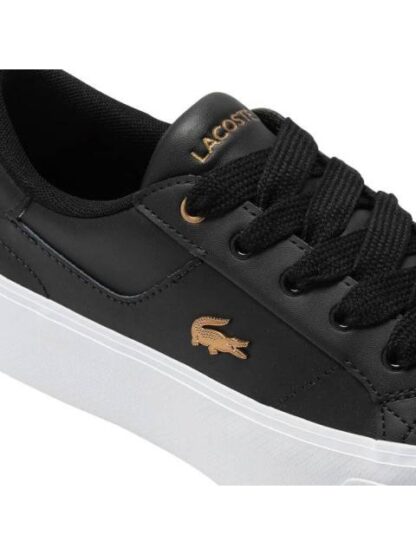 TENIS CASUAL L004 PLATFORM NEGRO LACOSTE - Image 5
