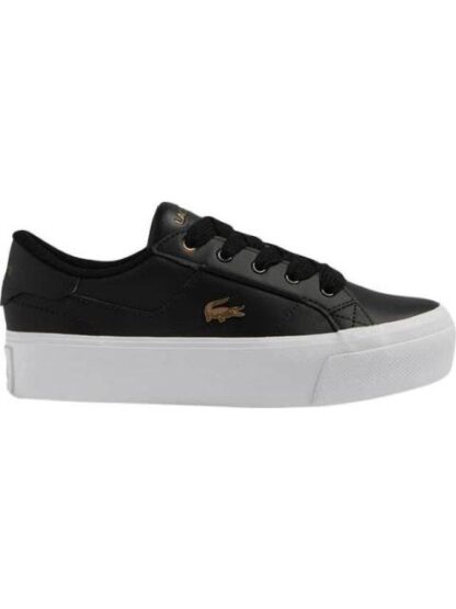 TENIS CASUAL L004 PLATFORM NEGRO LACOSTE