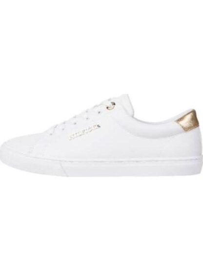 TENIS CASUAL LOGO METALIZADO BLANCO TOMMY HILFIGER