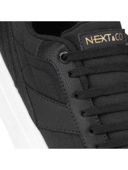 TENIS CASUAL LONA NEGRO NEXT CO - Image 6
