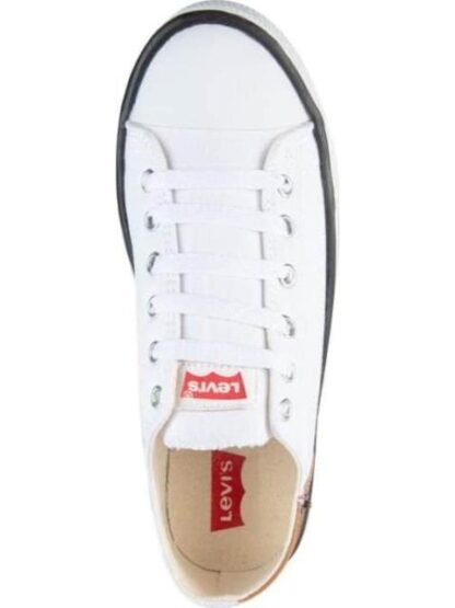 TENIS CASUAL LONA VULCANIZADO BLANCO LEVIS - Image 3