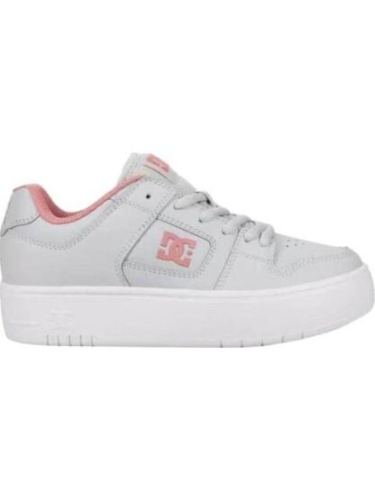 TENIS CASUAL MANTECA 4 PLATFORM GRIS DC SHOES