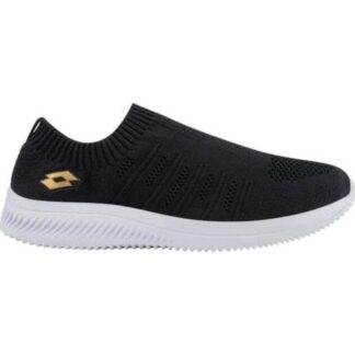 TENIS CASUAL MILA W BLANCO/NEGRO LOTTO