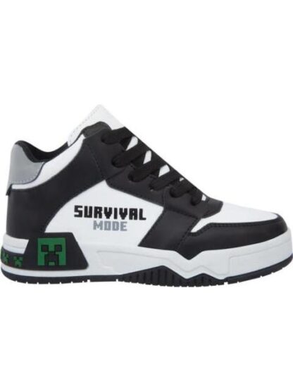 TENIS CASUAL NEGRO MINECRAFT