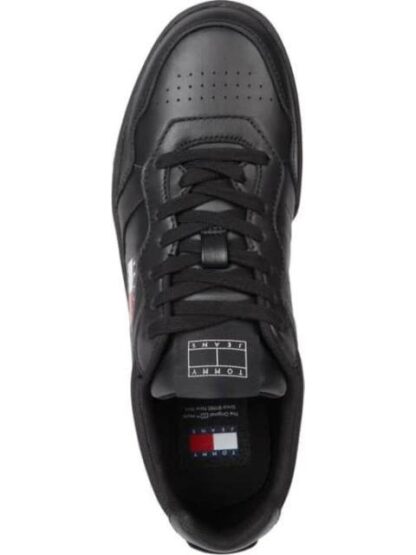 TENIS CASUAL (NEW) TJM CUPSOLE LEATHER ESS NEGRO TOMMY HILFIGER - Image 2