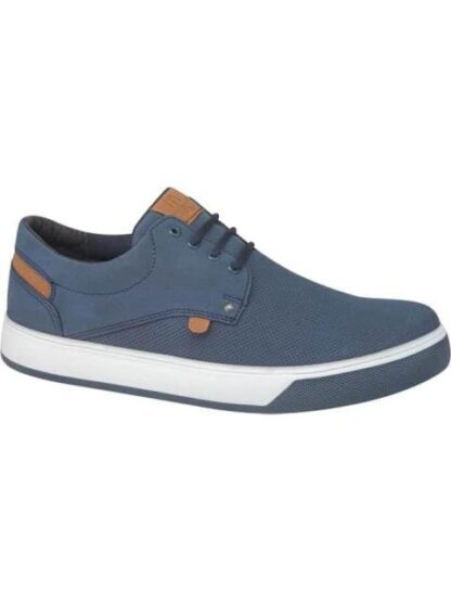 TENIS CASUAL NOBUCK AZUL MARINO MIRAGE - Image 2