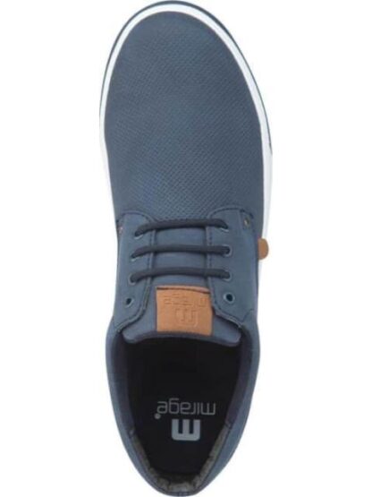TENIS CASUAL NOBUCK AZUL MARINO MIRAGE - Image 3