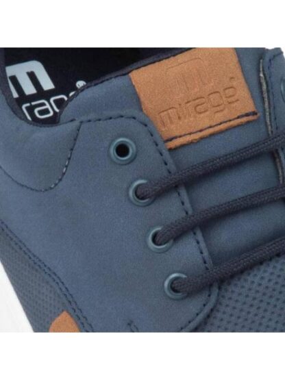 TENIS CASUAL NOBUCK AZUL MARINO MIRAGE - Image 6