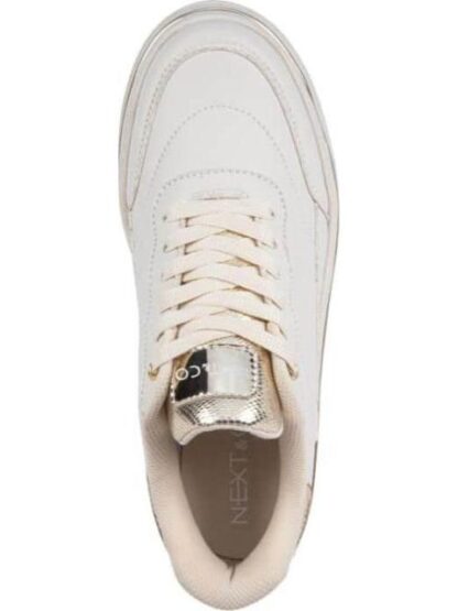 TENIS CASUAL PLATAFORMA BEIGE/HUESO NEXT CO - Image 3