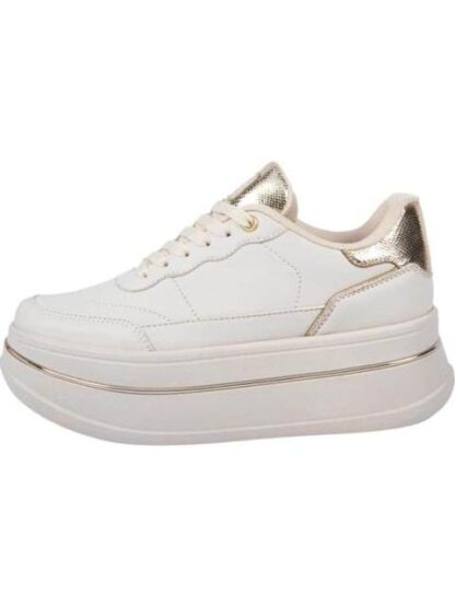 TENIS CASUAL PLATAFORMA BEIGE/HUESO NEXT CO - Image 5