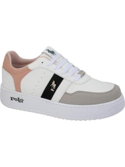 TENIS CASUAL PLATAFORMA BLANCO HPC POLO