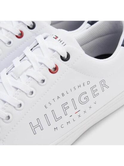 TENIS CASUAL CON LOGO ESTAMPADO BLANCO TOMMY HILFIGER - Image 6