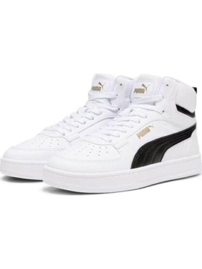 TENIS CASUAL PUMA CAVEN 2.0 MID JR BLANCO/NEGRO PUMA - Image 2