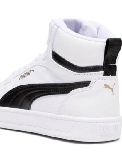 TENIS CASUAL PUMA CAVEN 2.0 MID JR BLANCO/NEGRO PUMA - Image 6
