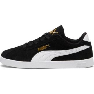 TENIS CASUAL PUMA CLUB 2.0 JR BLANCO/NEGRO PUMA