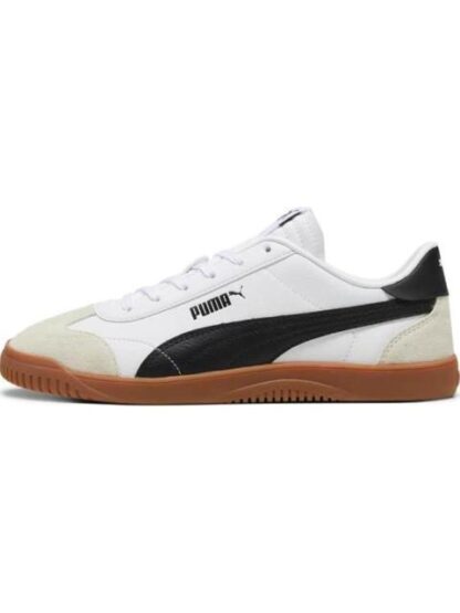 TENIS CASUAL PUMA CLUB 5V5 SD BLANCO/NEGRO PUMA