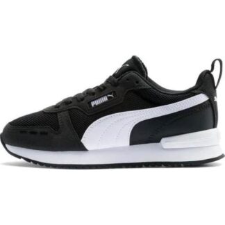TENIS CASUAL PUMA R78 JR BLANCO/NEGRO PUMA