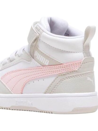 TENIS CASUAL PUMA REBOUND V6 MID AC BLANCO PUMA - Image 6