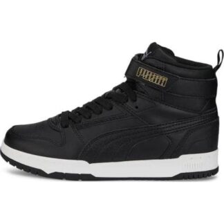 TENIS CASUAL RBD GAME JR BLANCO/NEGRO PUMA