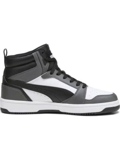 TENIS CASUAL REBOUND V6 BLANCO/NEGRO PUMA