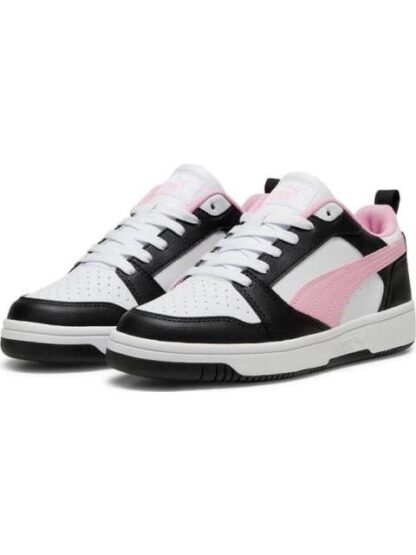 TENIS CASUAL REBOUND V6 LOW BLANCO/NEGRO PUMA - Image 2