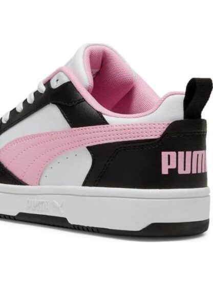 TENIS CASUAL REBOUND V6 LOW BLANCO/NEGRO PUMA - Image 6