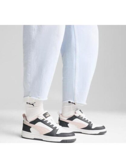 TENIS CASUAL REBOUND V6 LOW NEGRO PUMA - Image 6