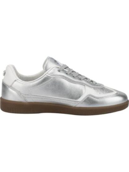 TENIS CASUAL RETRO PLATA THALIA SODI - Image 5