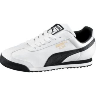 TENIS CASUAL ROMA BASIC BLANCO/NEGRO PUMA