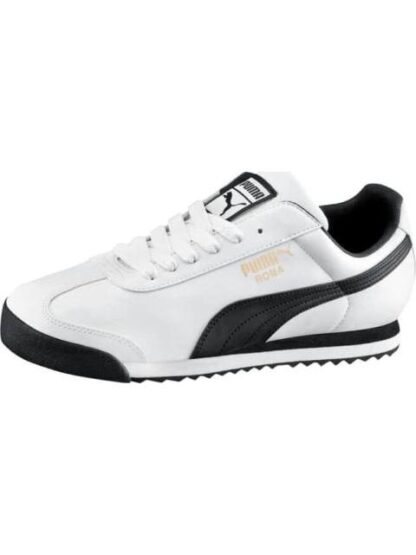 TENIS CASUAL ROMA BASIC BLANCO/NEGRO PUMA