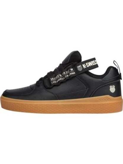 TENIS CASUAL ROOF NEGRO K-SWISS
