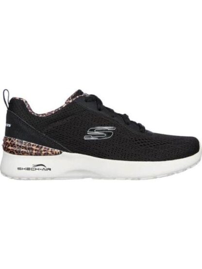TENIS CASUAL SUMMITS BLANCO/NEGRO SKECHERS1