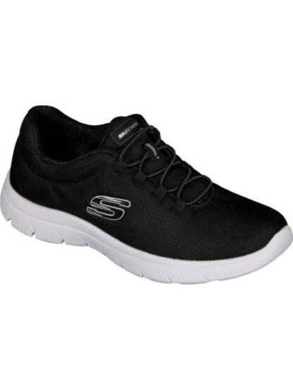 TENIS CASUAL SUMMITS BLANCO/NEGRO SKECHERS1 - Image 2