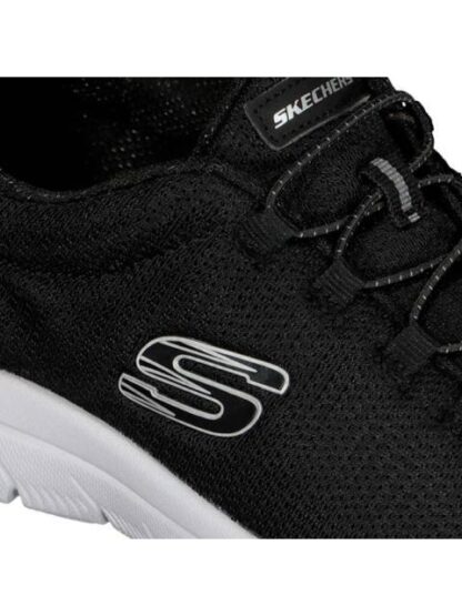 TENIS CASUAL SUMMITS BLANCO/NEGRO SKECHERS1 - Image 6