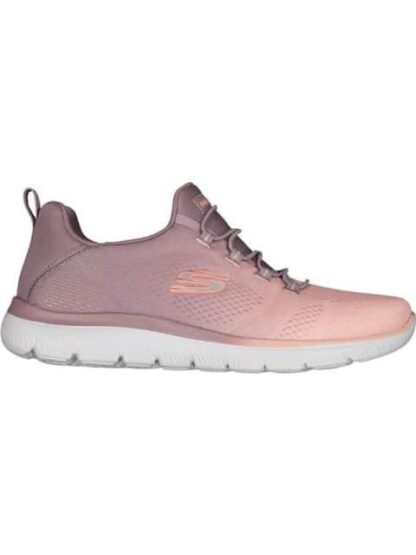 TENIS CASUAL SUMMITS BRIGHT CHAMER ROSA SKECHERS1