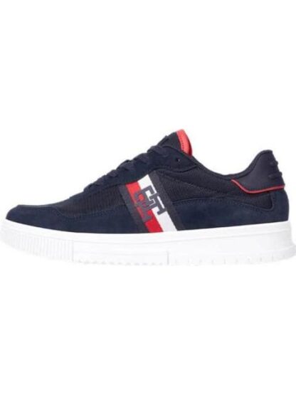 TENIS CASUAL SUPERCUP MIX AZUL MARINO TOMMY HILFIGER