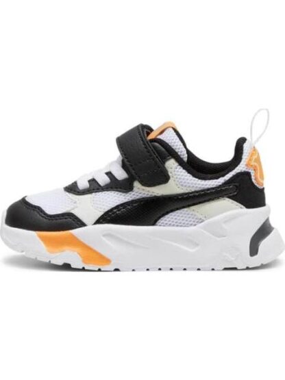 TENIS CASUAL TRINITY AC INF BLANCO/NEGRO PUMA