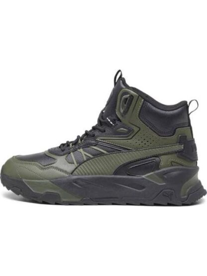TENIS CASUAL TRINITY MID HYBRID NEGRO PUMA
