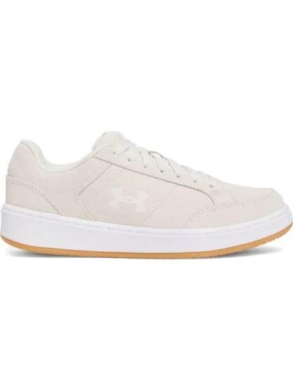TENIS CASUAL UA W OFFICIAL SUEDE GRIS UNDER ARMOUR MEXICO