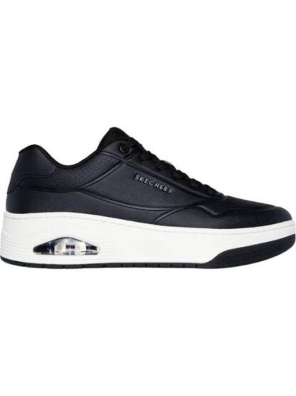 TENIS CASUAL UNO COURT NEGRO SKECHERS1