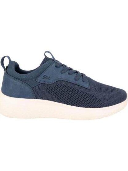 TENIS CASUAL URB CHUNKY AZUL FLEXI